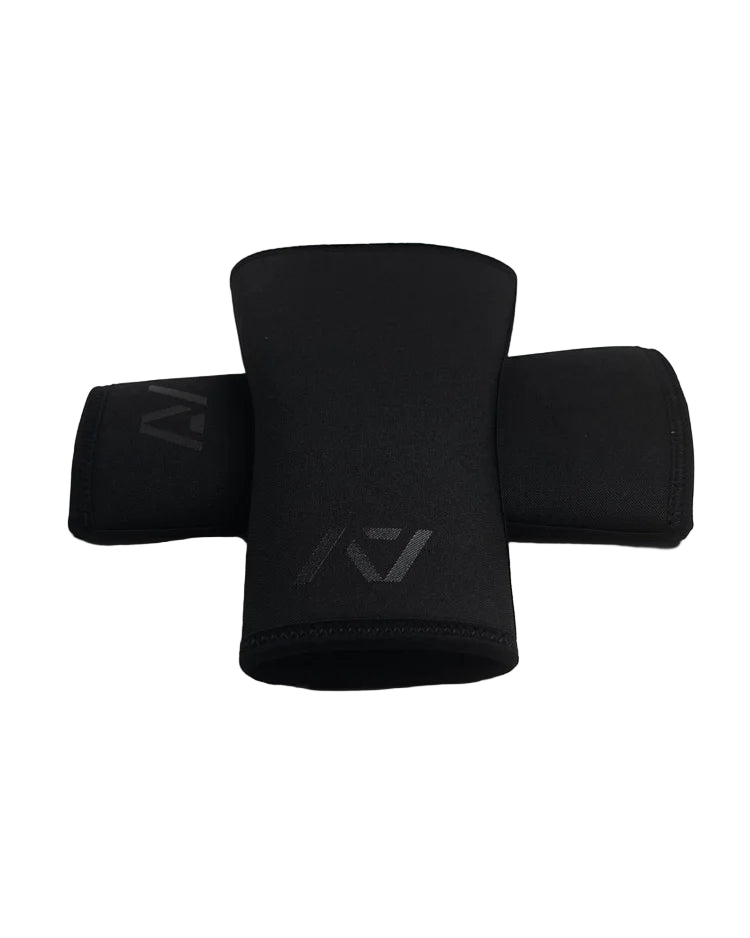 A7 Hourglass Knee Sleeves - Rigor Mortis - Black