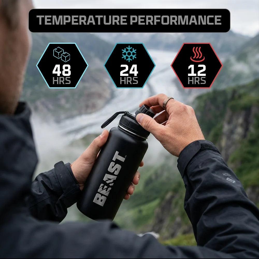 Beast 1L Insulated Steel Bottle