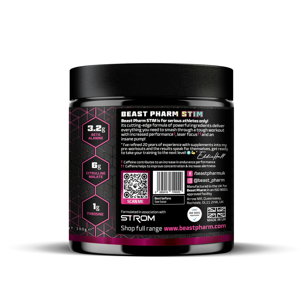 STIM Pre-Workout - Lemon Sherbet