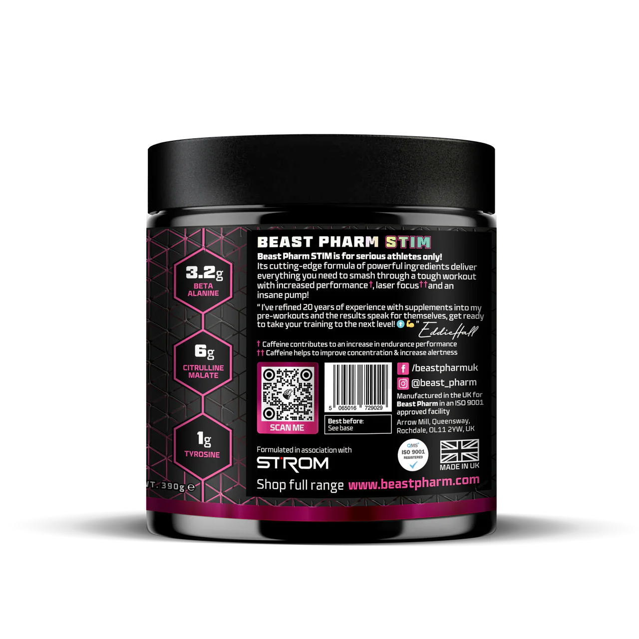 STIM Pre-Workout - Lemon Sherbet