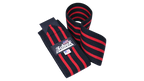 Schiek Model 1152 Elbow Wraps - Black Red Stripe