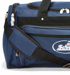 Schiek Deluxe Gym Bag - Navy Blue