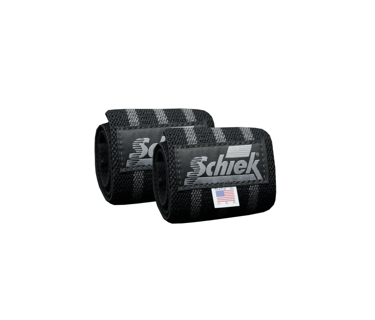 Schiek Black Out Line Wrist Wraps - 24"