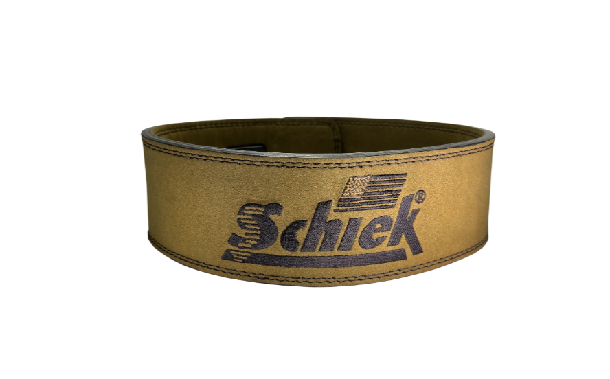 Schiek Sports L7010 Lever Power Belt - Olive Gold