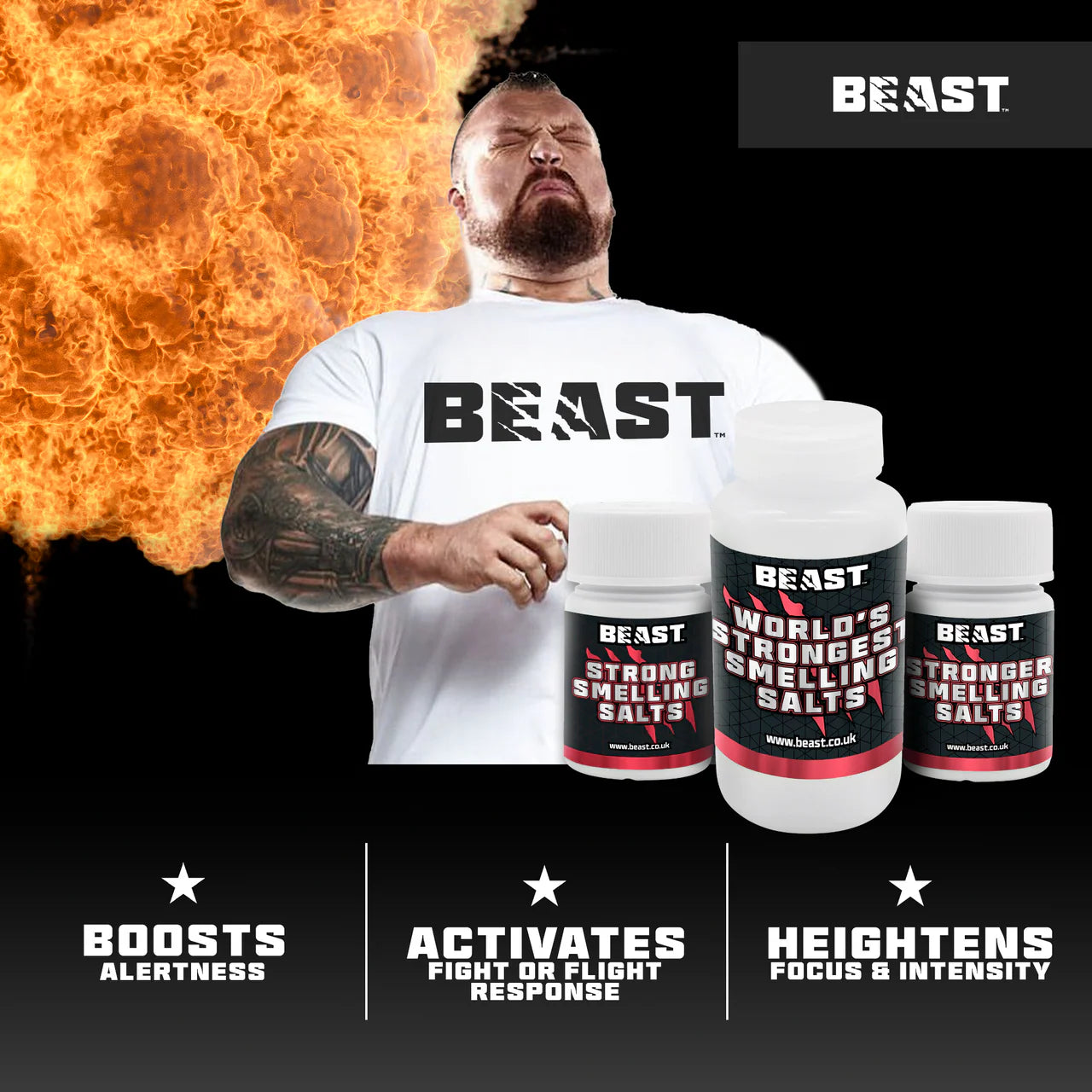 BEAST Smelling Salts by Eddie Hall (World's Strongest)