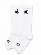 Loaded Lifting Crew Socks – White