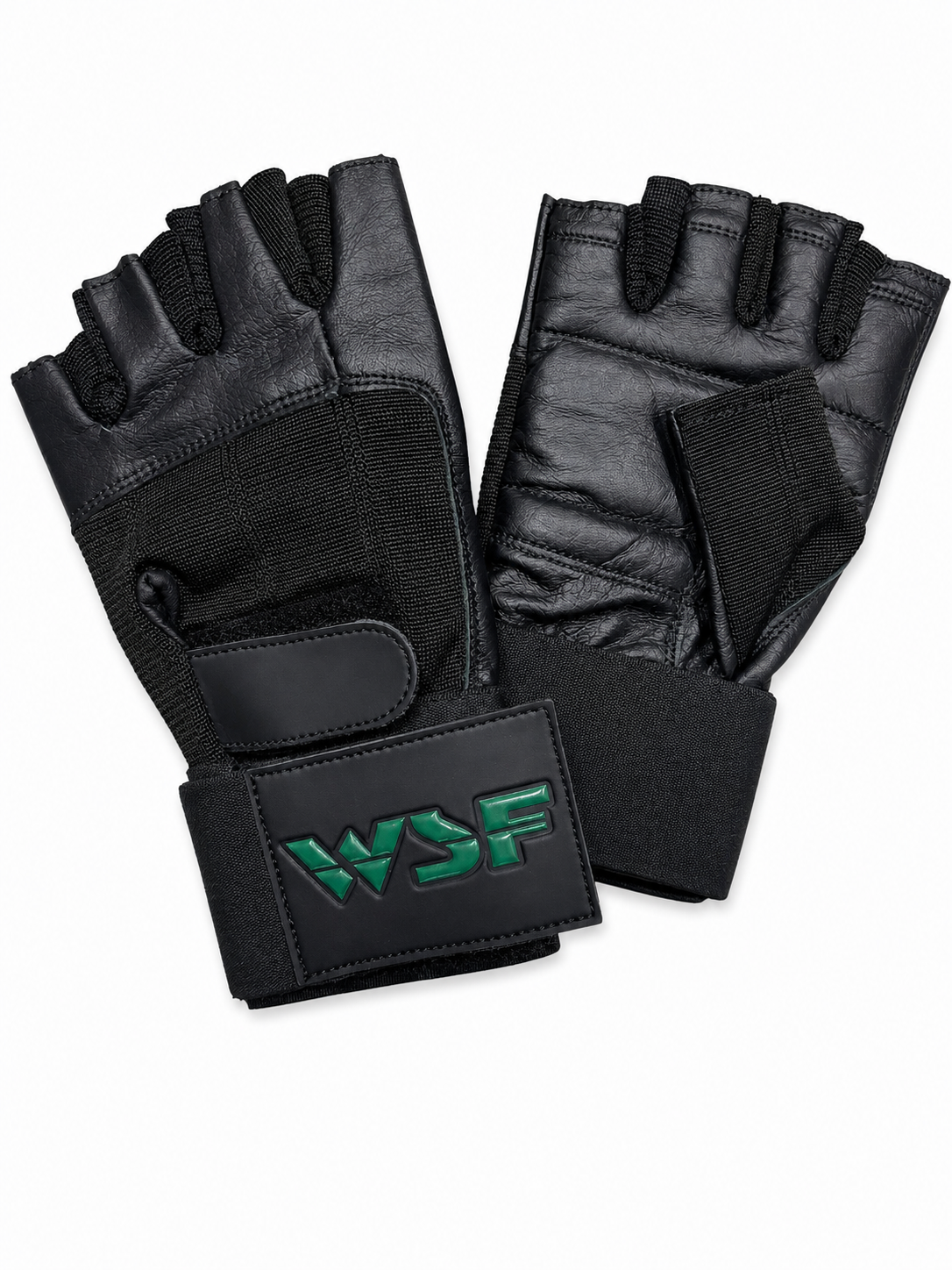 WSF Wrist Wrap Leather Training Gloves