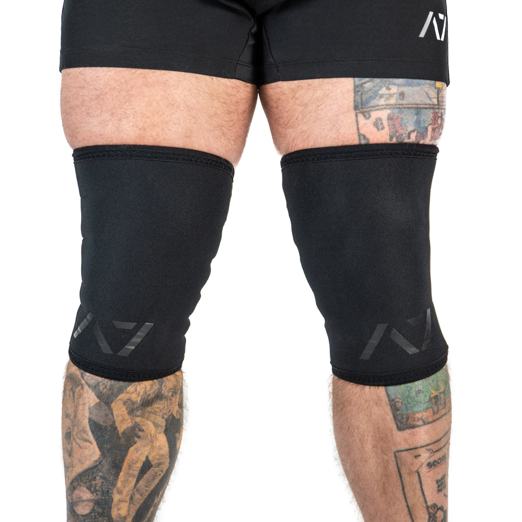 A7 Cone Knee Sleeves - Black