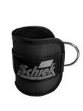 Schiek Model 1707 Premium Ankle Cuffs - Black Carbon Fibre