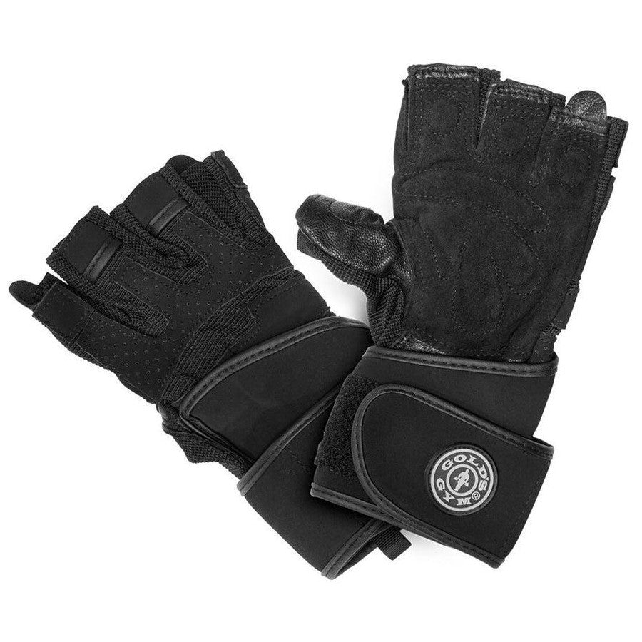 Gold's Gym Leather/Suede Training Gloves