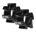 Loaded Lifting Aluminium Olympic Lock Jaw Collar - Black