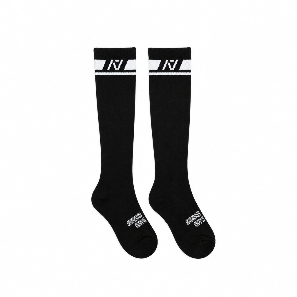A7 Deadlift Sock - Black / White