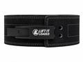 Lift It Loaded 10mm Leather Lever Weightlifting Belt - Black / Black Lever