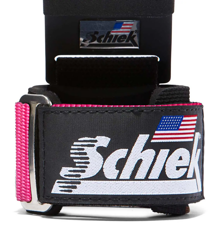 Schiek Model 1200 - Power Lifting Hooks - Pink