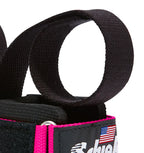 Model 1000PLS - Power Lifting Straps - Pink