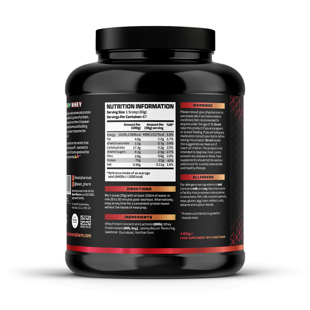 WHEY Premium Protein Complex 2.01kg - Vanilla