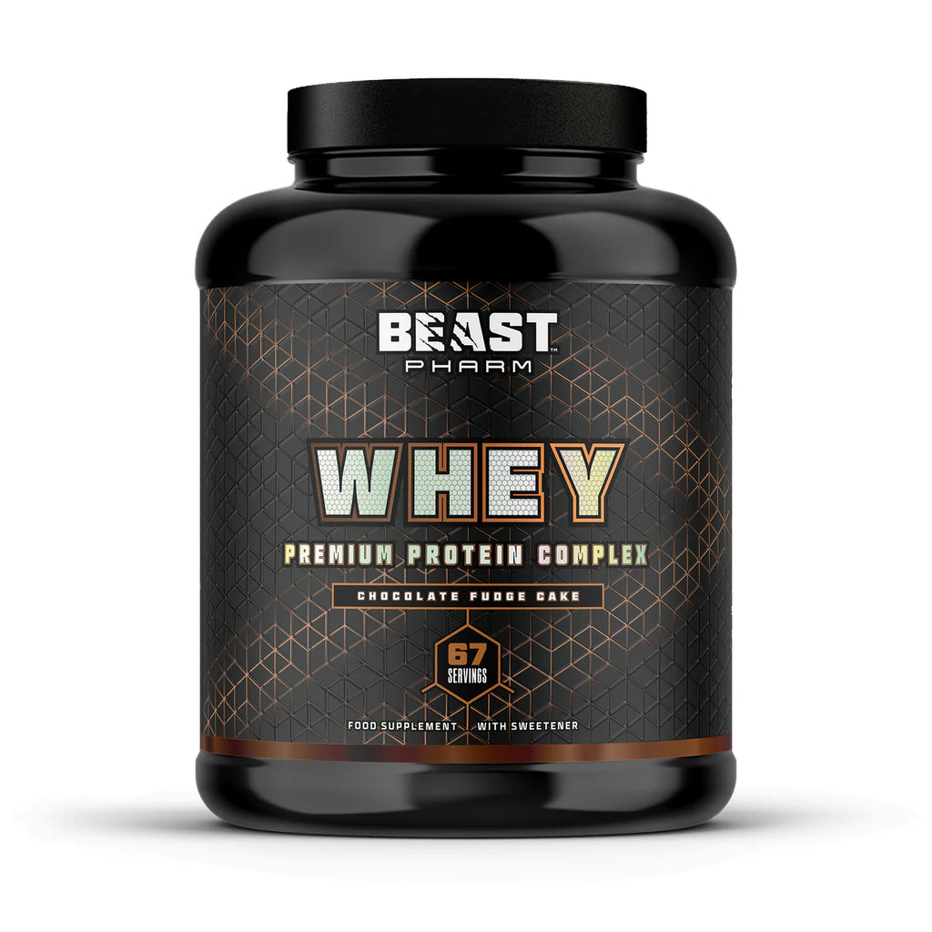 WHEY Premium Protein Complex 2.01kg - Chocolate Fudge Cake